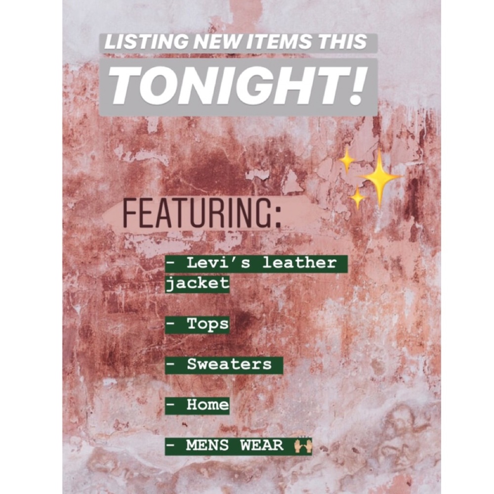 NEW LISTINGS 😝😝😝